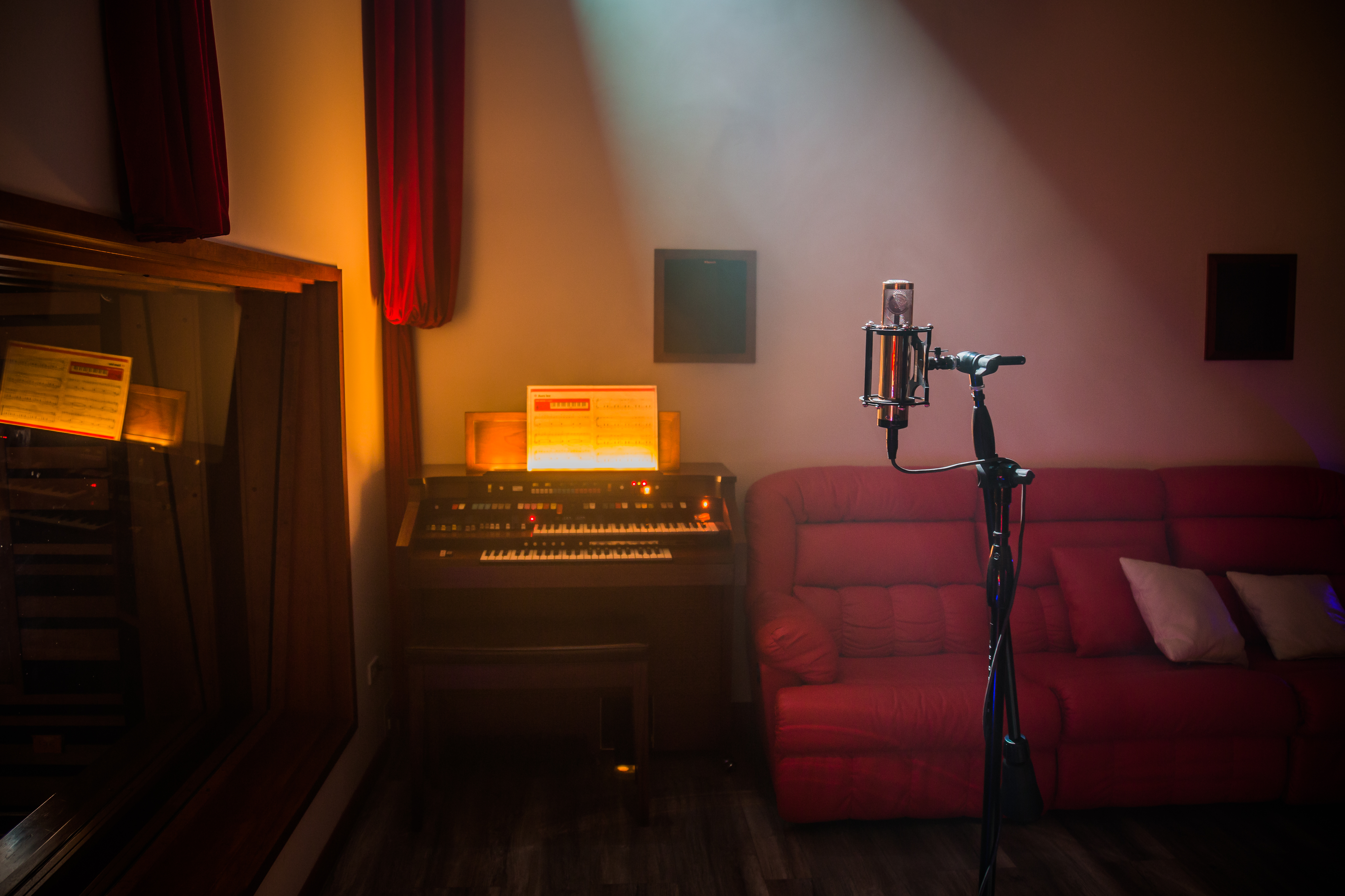 Foto de la sala de grabación 8
